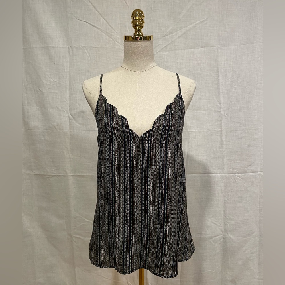 Socialite L multi colored tank NWOT